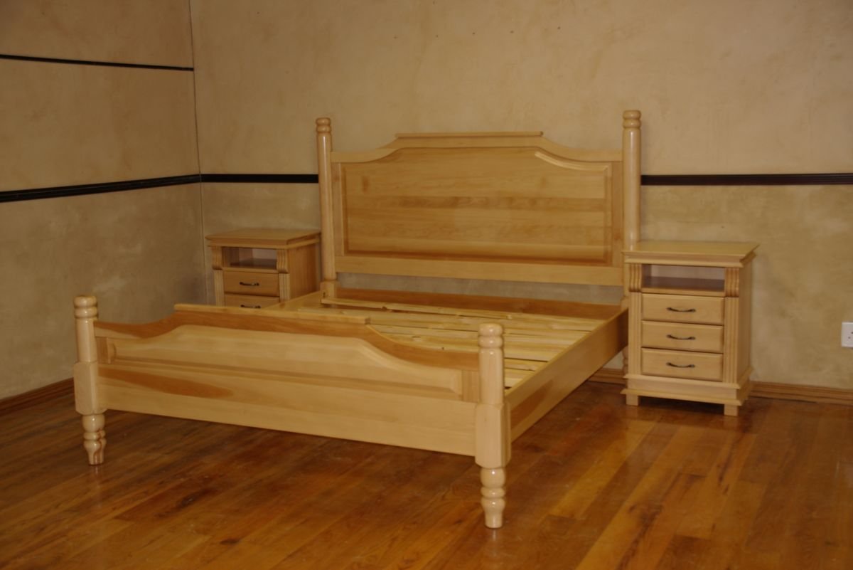 Solid Pinus Bed – Multiple Sizes - Image 3