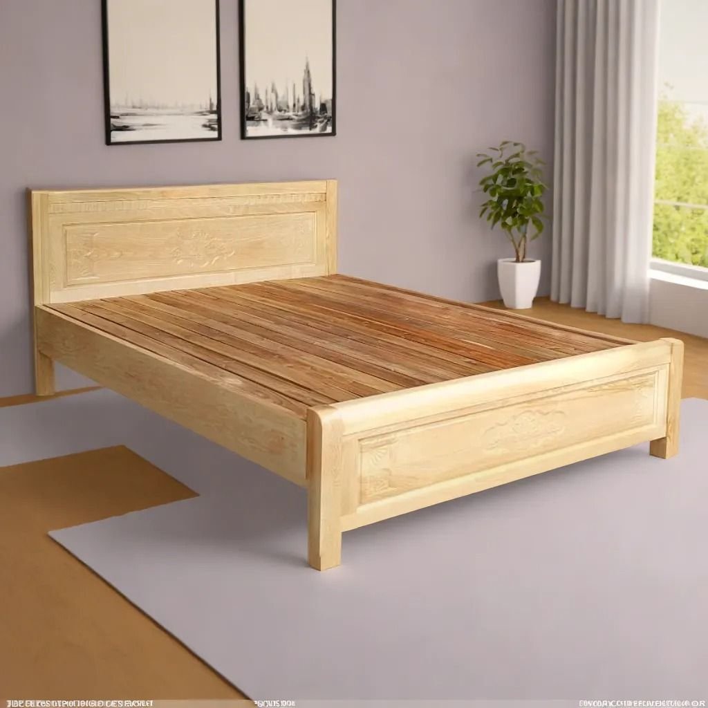 Solid Pinus Bed – Multiple Sizes - Image 2