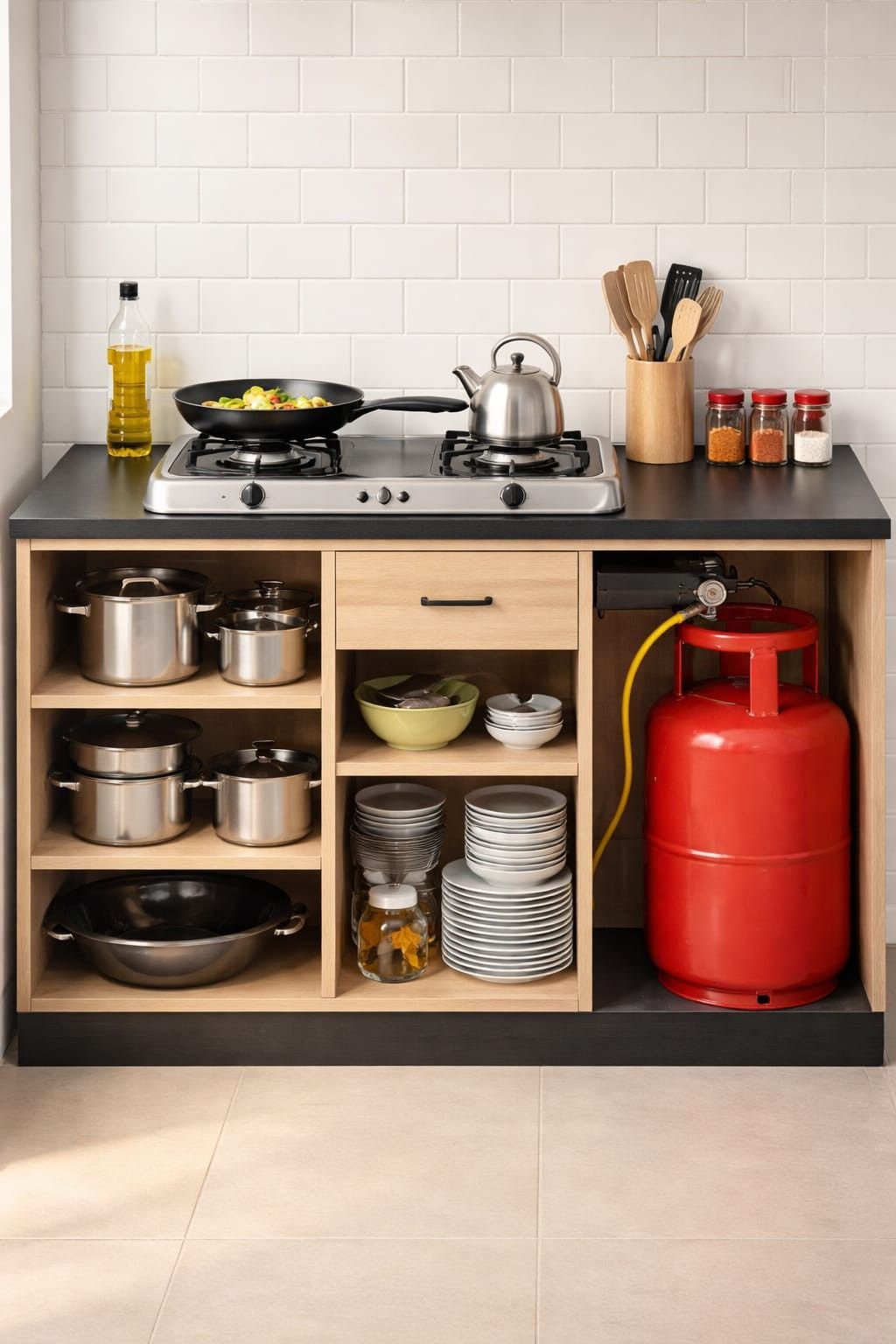 Custom Kitchen Cabinet